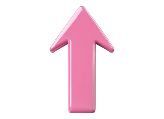 Growing up pink arrow