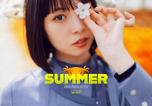 Summer Photo Effect