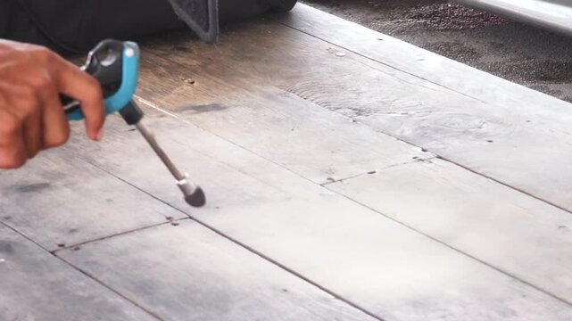 The professional car carpet cleaning process in action ensuring a spotless and fresh appearance