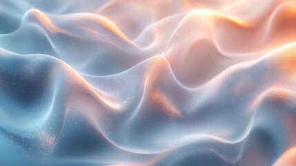 Obraz premium Abstract digital fabric design with soft light gradients.