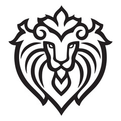 Obraz premium lion head mascot