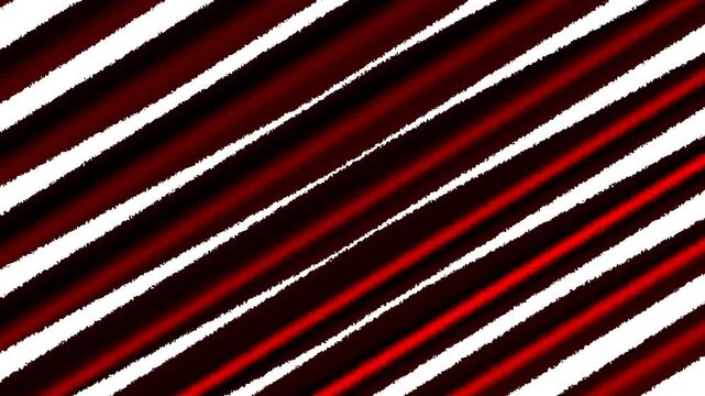Red and white striped diagonal pattern suitable for backgrounds, banners, textiles, and holidaythemed designs for a festive and dynamic look