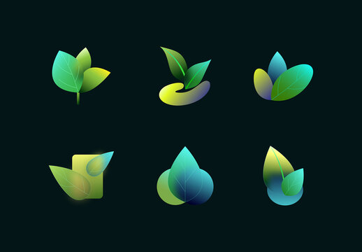 Green Planet Ecology Icon Collection