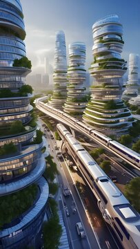 modern city of future