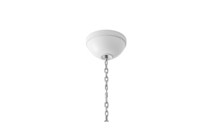 Modern white pendant light fixture, illuminating elegance in interior design elegant