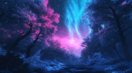 Abstract background with swirling colors