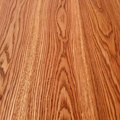 Detailed CloseUp of Red Oak Wood Grain with Natural Patterns