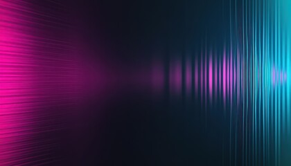 Abstract Neon Background with Purple and Blue Gradient Lines