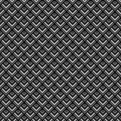 Modern Black and White Chevron Pattern on Textured Surface