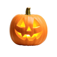 Halloween pumpkin lantern, cut out. Jack o lantern.