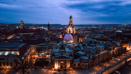 Obraz premium Dresden at Night