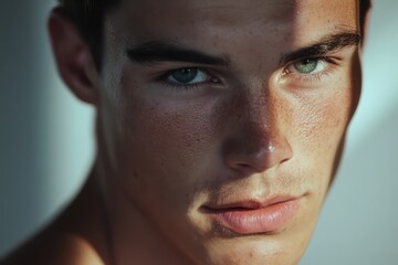 Obraz premium Closeup portrait of man