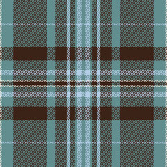 Elegant teal and brown plaid pattern.  Perfect for textile design, apparel, website backgrounds, or packaging.  This sophisticated, repeating texture evokes feelings of warmth and style.