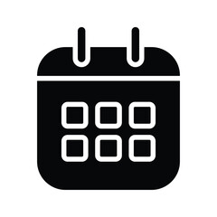 calendar icon. Calendar symbol. calendar vector icon. simple calendar