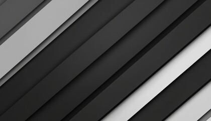Fototapeta premium Abstract Diagonal Lines Grey Black White Geometric Background