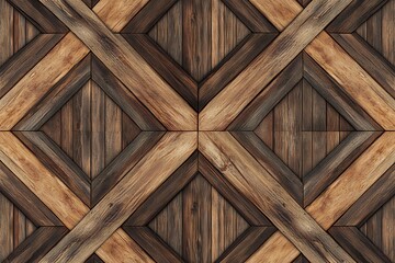 Rustic Wooden Wall Background