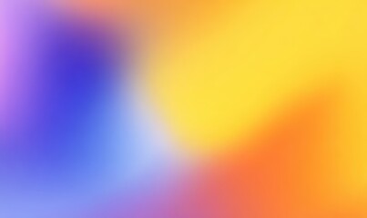 Abstract multicolored blurred color gradient design.