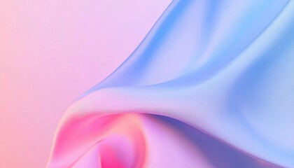 Obraz premium Abstract fabric folds in pastel colors