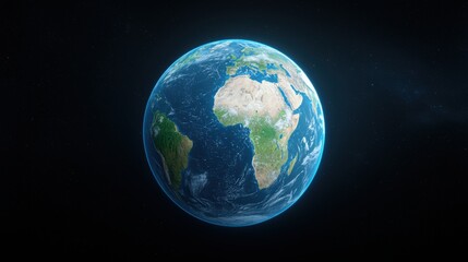 Obraz premium Earth from Space: Stunning Planet View