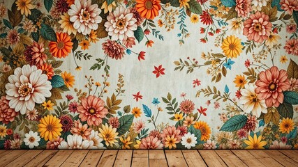 Whimsical Floral Print - Wanderlust Boho Escape