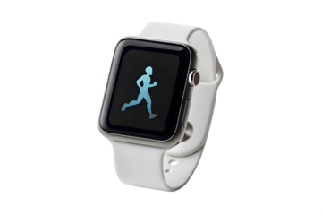 Fitness Tracker Smartwatch Running App Interface