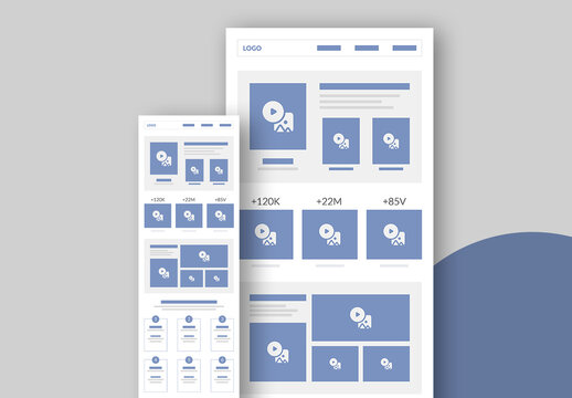 Wireframe Template Layout