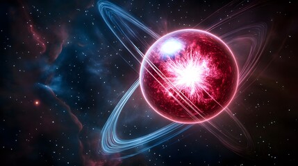 Close-up of a Neutron Star in Realistic Detail