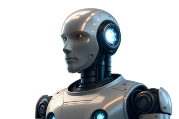 Humanoid Robot AI, Artificial Intelligence, Future Tech