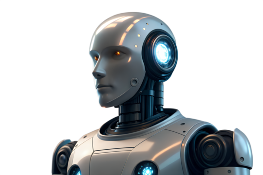 Humanoid Robot AI, Artificial Intelligence, Future Tech