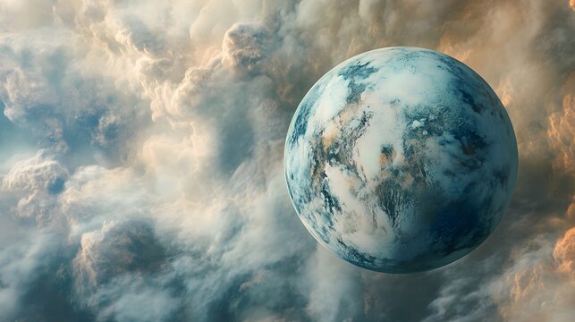 Alien Landscape on Exoplanet Gliese 581g