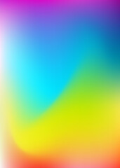 Futuristic Light Blur Neon Background for Digital Use , Futuristic neon glow with soft blur transitions, ideal for tech backgrounds, user interfaces, or digital art wallpapers.