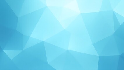 Fototapeta premium Icy white and blue triangle crystal pattern with clean symmetry and frosted texture for tech, science, or UI visuals.