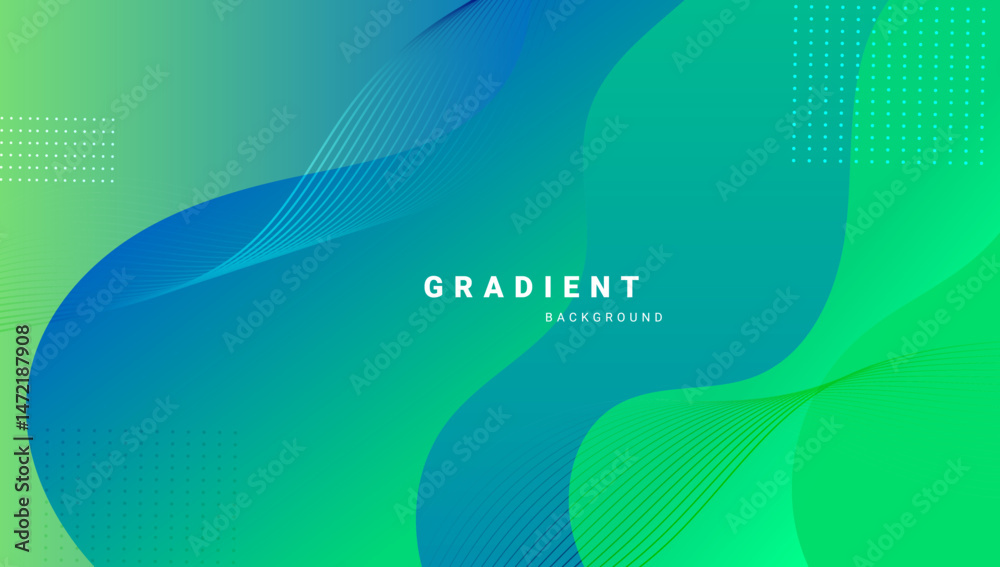 Poster colorful abstract background with smooth gradients, for web, banner, and presentation.