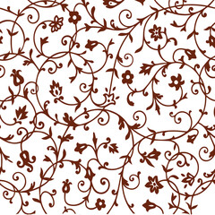 Obraz premium Beautiful flower art and mandala vector design