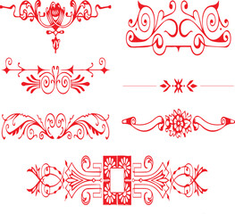 Beautiful flower art and mandala vector design