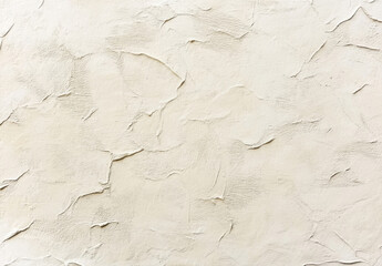 Textured off-white wall, stucco surface, uneven plaster, creamy beige color, rough texture, architectural detail, building material, home exterior, design element, background image, se : Generative AI
