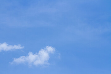 blue sky and cloud abstract background