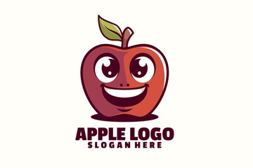 Apple Mascot Logo