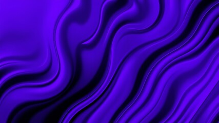 Obraz premium Luxurious deep purple silk fabric flows in elegant waves creating a smooth and rich textile background texture.