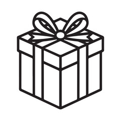 gift box isolated on white background