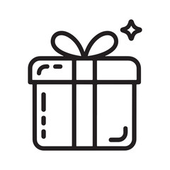 vector gift box icon
