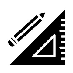 set square glyph icon