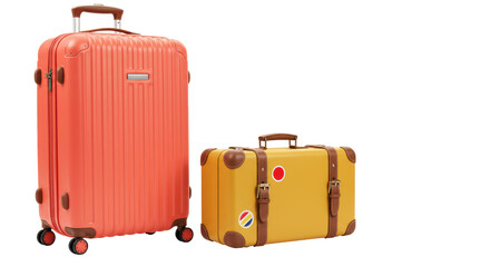 Isolated Suitcases for Travel