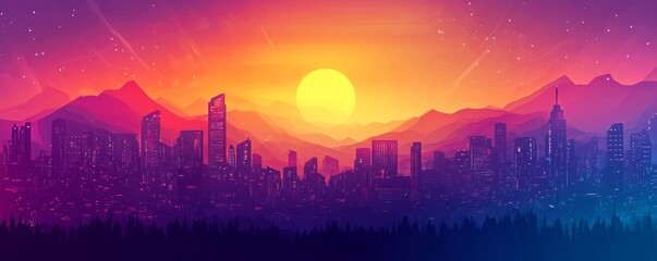 Striking Multi-Colored Wallpaper for Visual Appeal