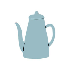 手描きのポットのイラスト