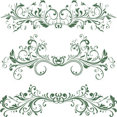 Beautiful flower art and mandala vector design