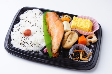 鮭の幕の内弁当