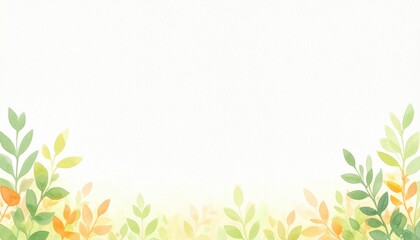 Vibrant nature scene with colorful leaves serene environment digital illustration gentle viewpoint emphasizing tranquility