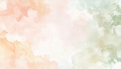 Obraz premium Creative abstract watercolor background digital art studio visual content calm environment aerial view artistic concept