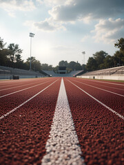 Running track texture